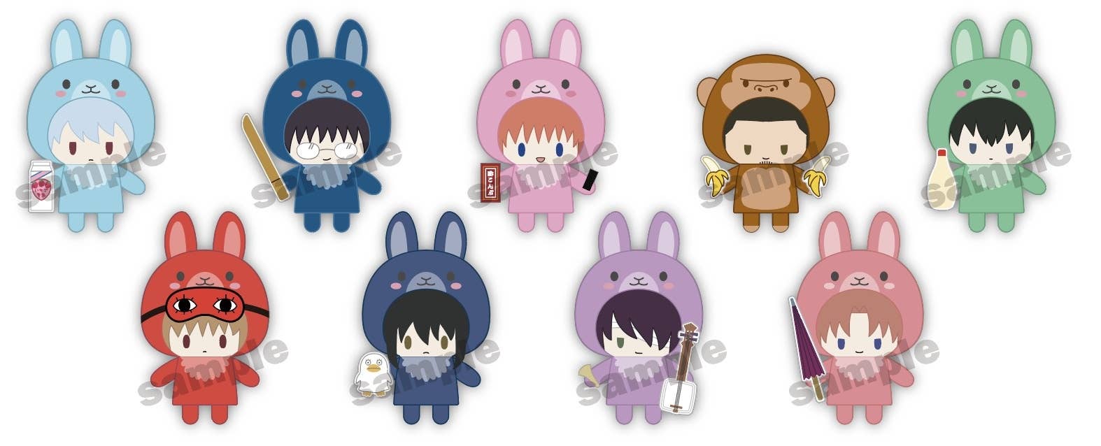 パペラ　銀魂　土方十四郎　PUPPELA Gintama: Puppela Finger Mascot Collection 3rd Grade Z Group