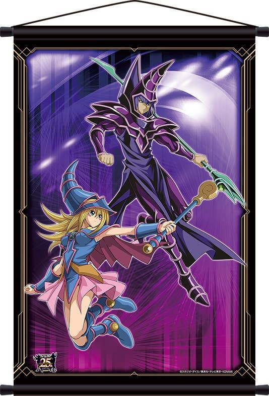 YuGiOh Tapestry / Dark Magician & Dark Magician Girl