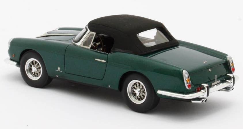 ミニカー　1/43 フェラーリ 400 Superamerica Pininfarina カブリオ クローズド 1959(メタリックグリーン) [MX40604-042] Ferrari 400 Superamerica Pininfarina Cabriolet Closed 1959