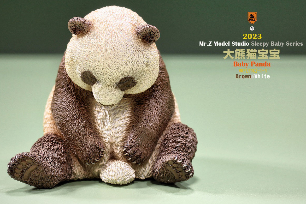 Mr.z Studio 1/6 Sleepy Baby Series Model Baby Panda Animal