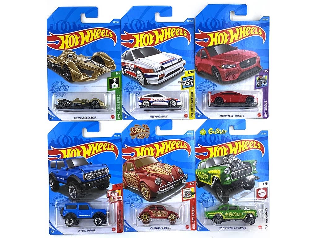 Hot Wheels Basic Car 2021E Assorted 1Box 36pcs (C498298FE)