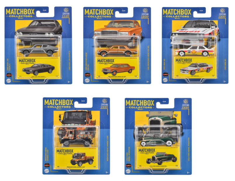 MATCHBOX Collector's Assortment: 1Box (8pcs) (Waiting List MATCHBOX Collector's Assortment: 1Box (8pcs) (Waiting List