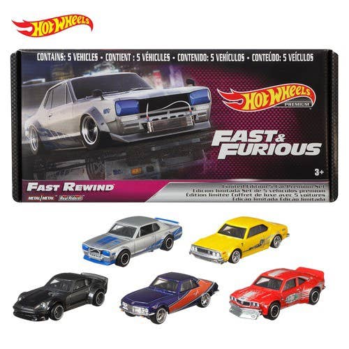 Hot Wheels Wild Speed Premium Box Fast Rewind (Fast & Furious