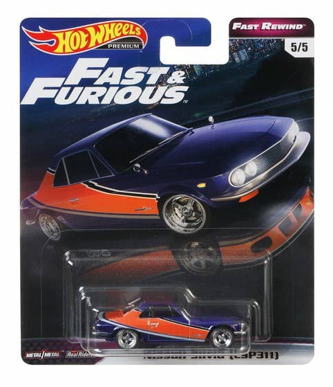 Hot Wheels Wild Speed Premium Box Fast Rewind (Fast & Furious