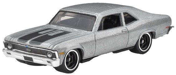 Hot Wheels - Carrinhos Velozes e Furiosos - 70`chevy Nova Ss Grk50 - MP  Brinquedos