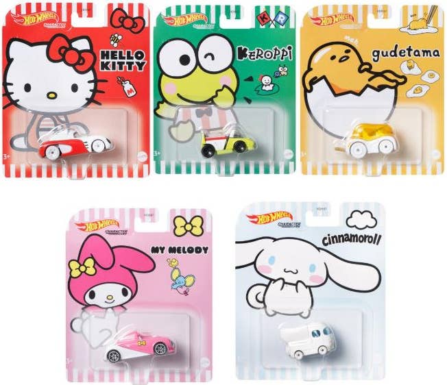 Hot Wheels Japanese Character Car Assortment-Sanrio (HDL88-986A