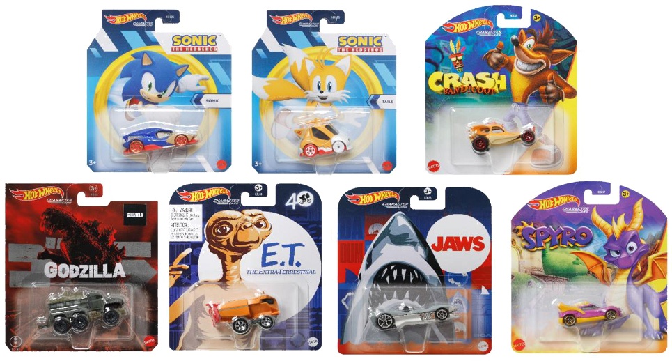 Crash Bandicoot - Hot Wheels Character Cars