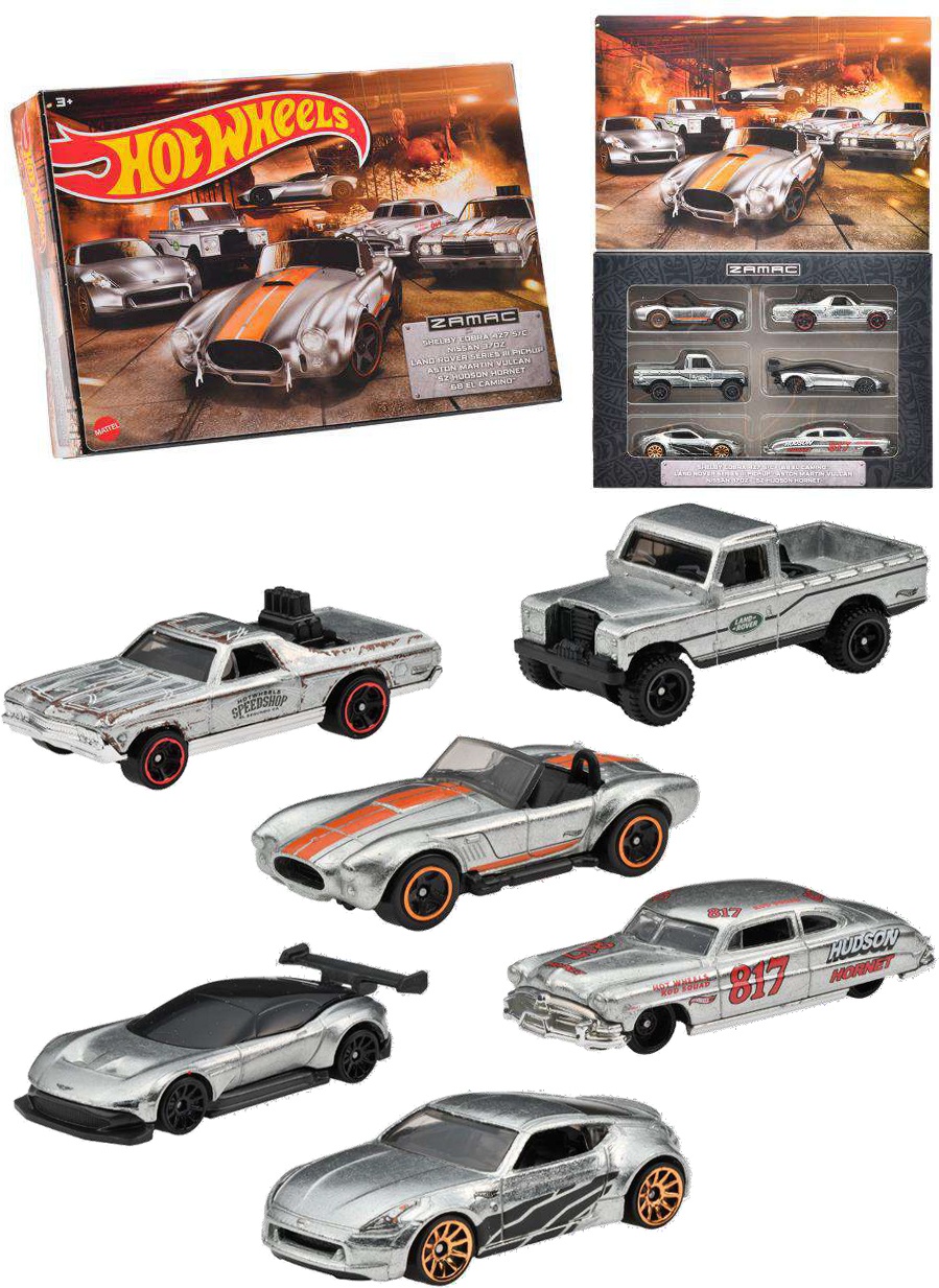 Hot Wheels Zamac Themed 2023 6-Pack (In-Stock) New Multipack
