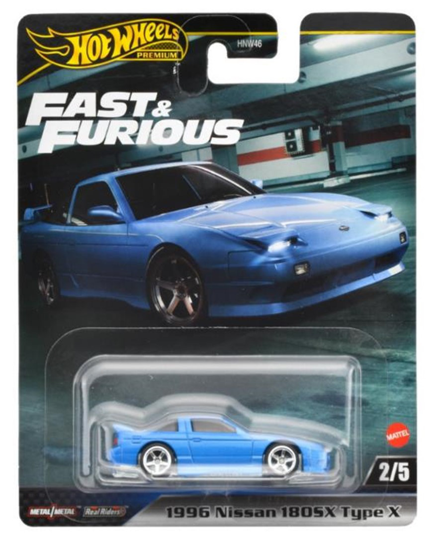 Hot Wheels Fast and Furious - 1996 Nissan 180SX Type-X