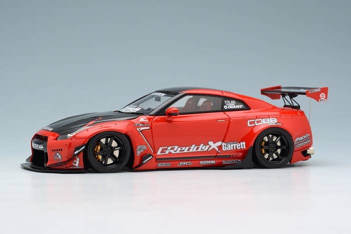 Makeup Eidolon Rocket Bunny R35 GT-R 6-spoke wheel red | HLJ.com