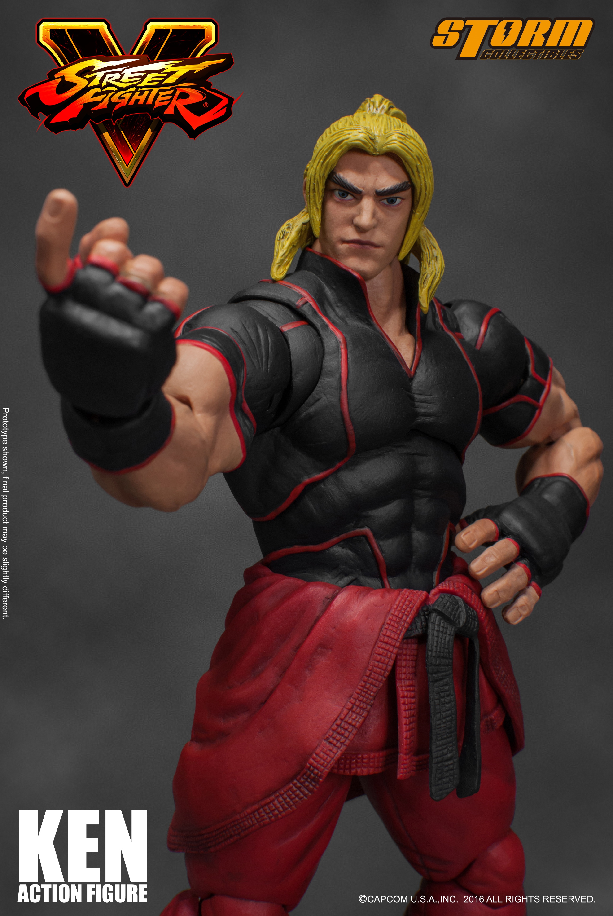 Street Fighter Ken 1/12 Scale Action Figure