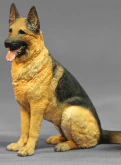 German Shepherd Sitting A1 | HLJ.com
