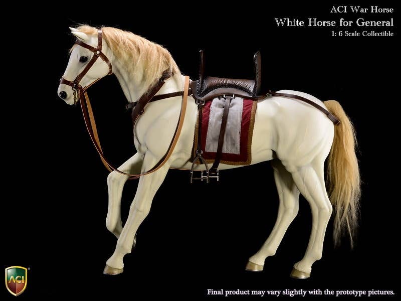 ACI toys WAR HORSE 馬 1/6スケール 白馬 ACI toys WAR HORSE 馬 1/6スケール 白馬 フィギュア