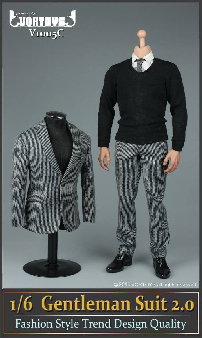 Vor Figure VOR Toys Gentleman Suit Set 2.0 Stripe | HLJ.com