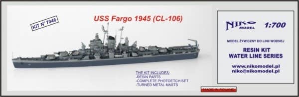 USS Fargo 1945 CL 106 HLJ USS Fargo 1945 CL 106 HLJ