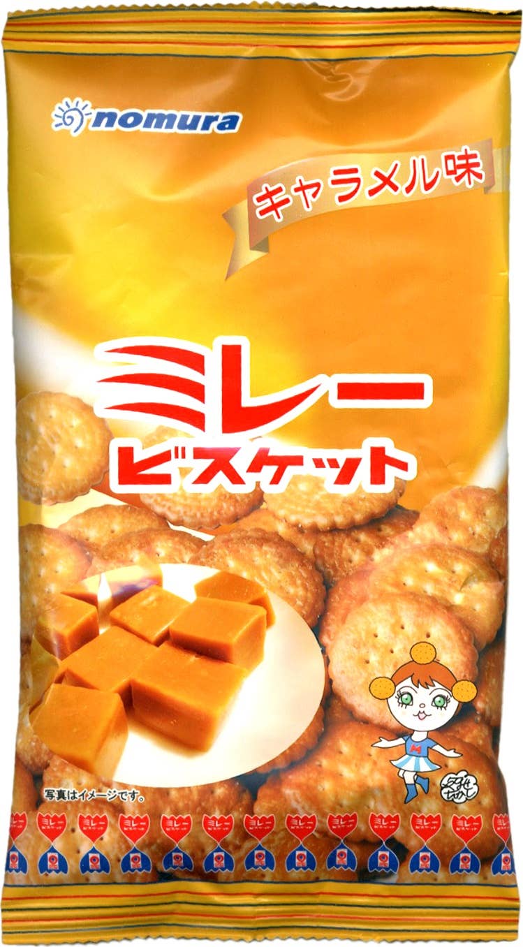 Millet Biscuit Caramel Flavor 110g