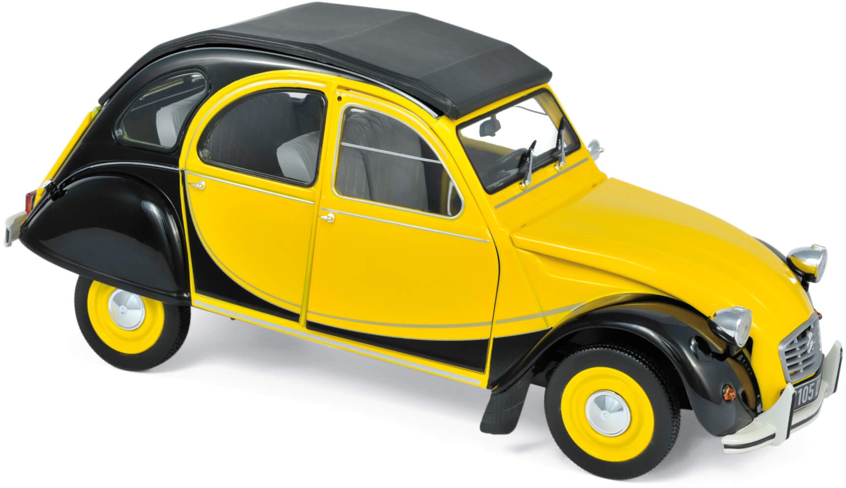 HERPA HO 1:87 CITROEN 2 CV CHARLSTON MADE IN W GERMANY W/BOX
