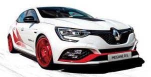 Norev 1/18 Renault Megane R.S. Trophy-R 2019 – Blanche – Miniature Diecast (Occasion)