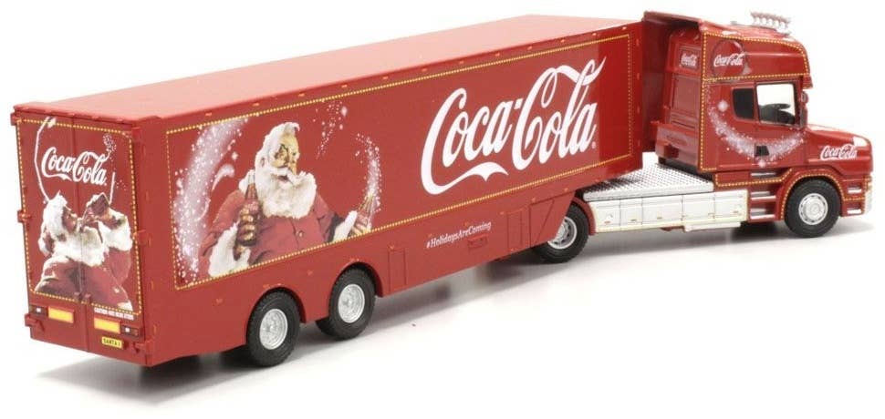 Scania T-Cab Box Trailer Coca Cola Xmas | HLJ.com