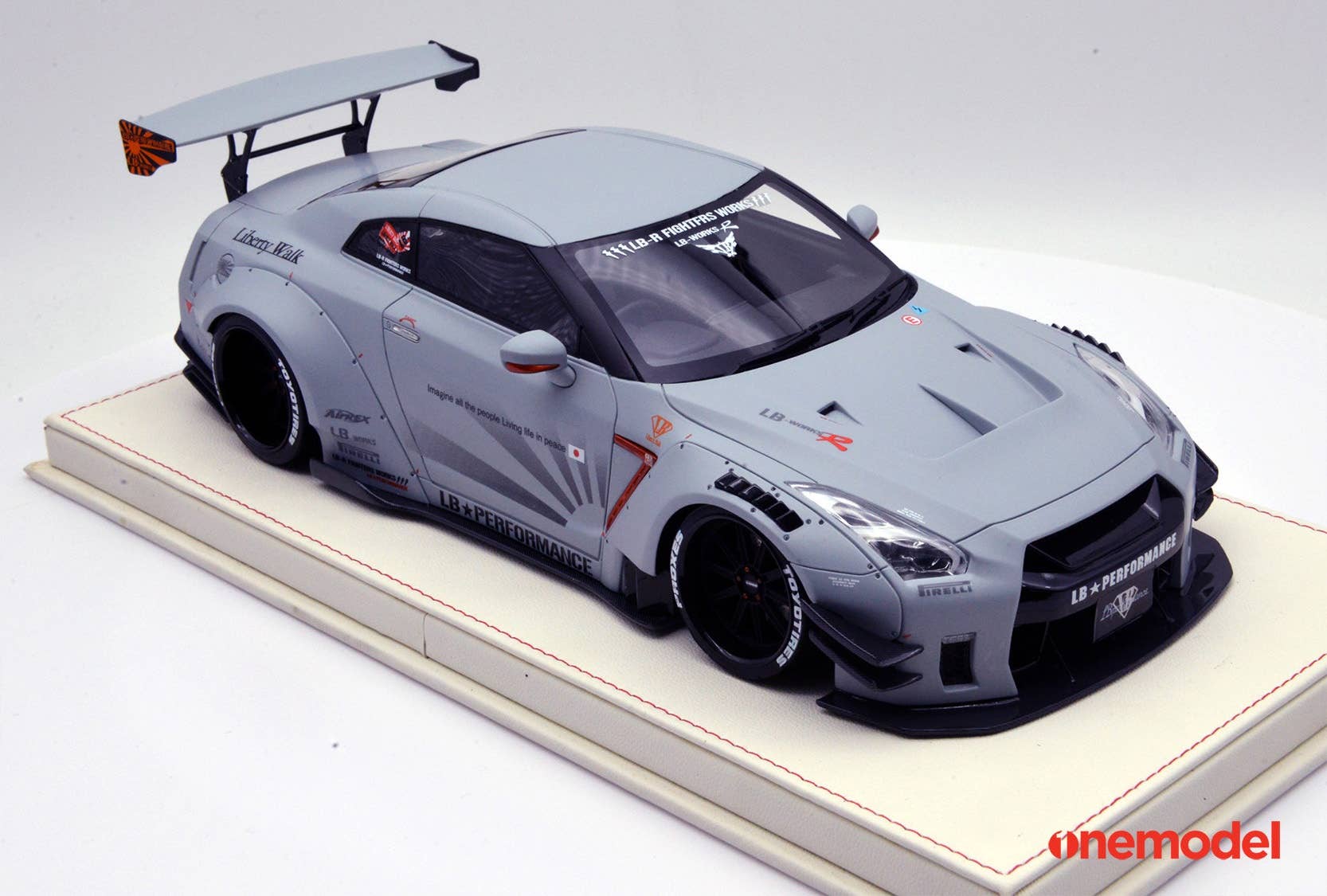 LB-WORKS Nissan GT-R R35 type2 GT Wing Zero Fighter Special Package Ver ...