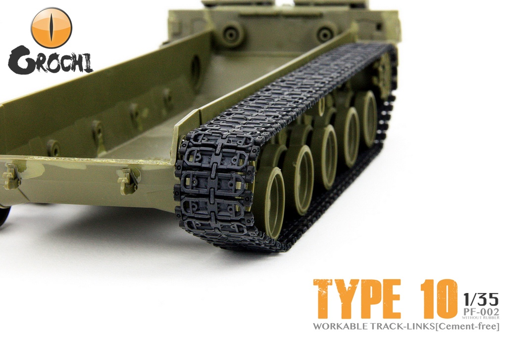 Details about   Orochi PF-003 1/35 WORKABLE TRACK-LINKS{Cement-Free} 
