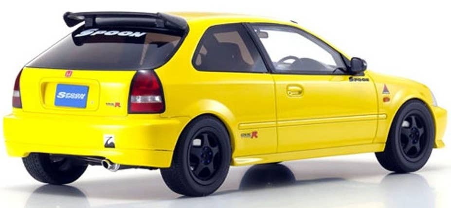 Honda Civic Type R (EK9) Spoon (Yellow) Hong Kong Exclusive