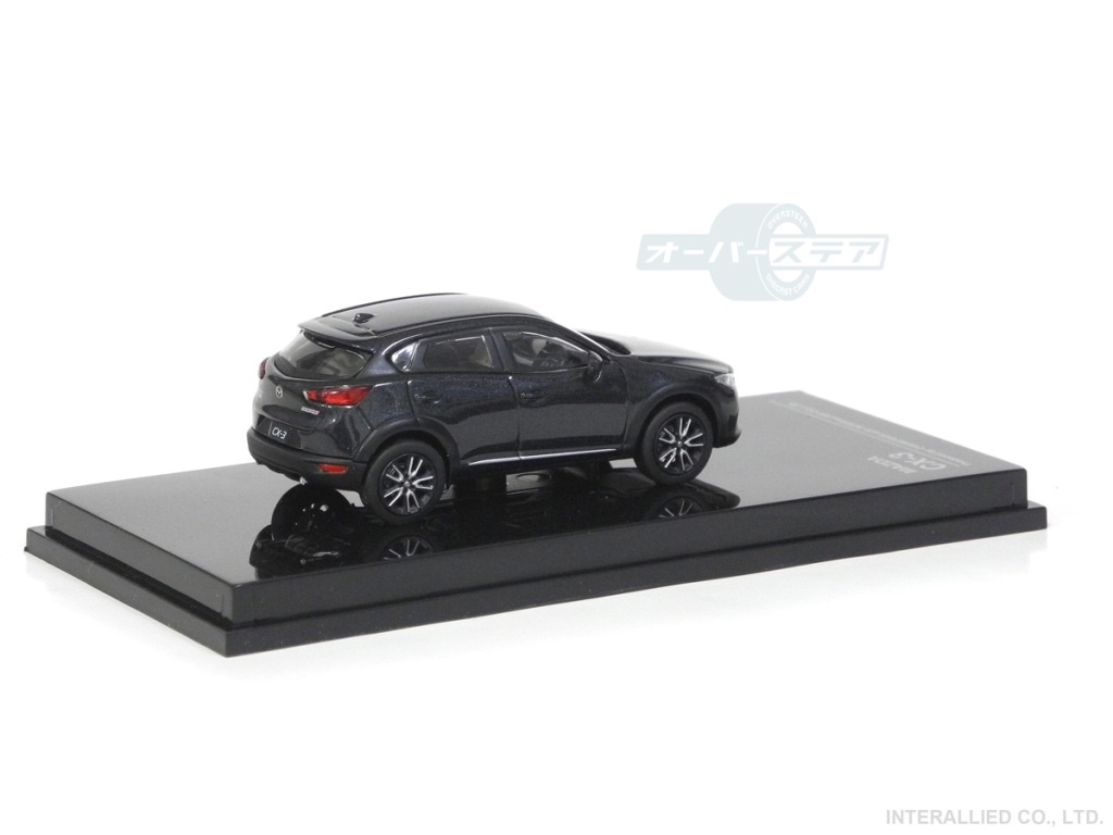 Mazda CX-3 1/64スケールミニカー ジェットブラックマイカ