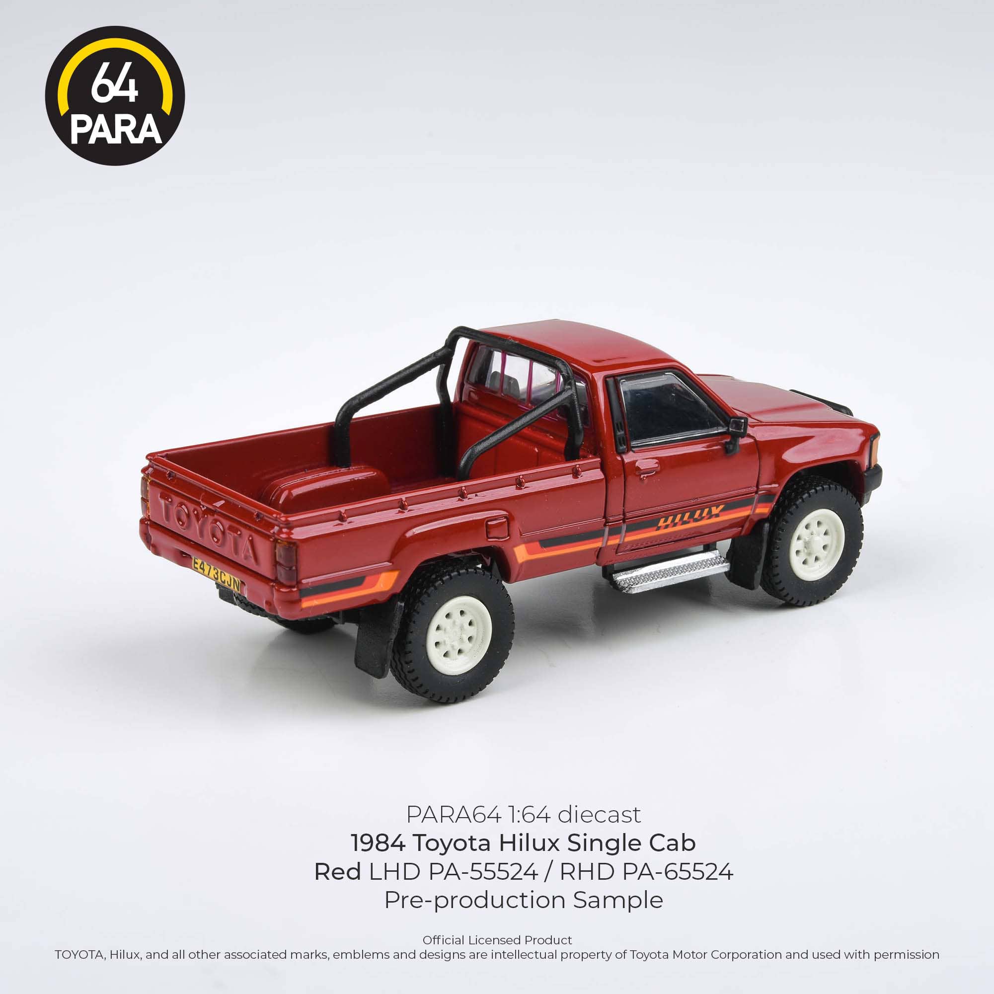 Toyota Hilux 1984 Single Cab Red LHD | HLJ.com