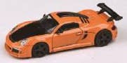 Para64 1/64 – Porsche 2012 RUF CTR3 Clubsport Orange – Real Riders – Miniature Métal Neuve