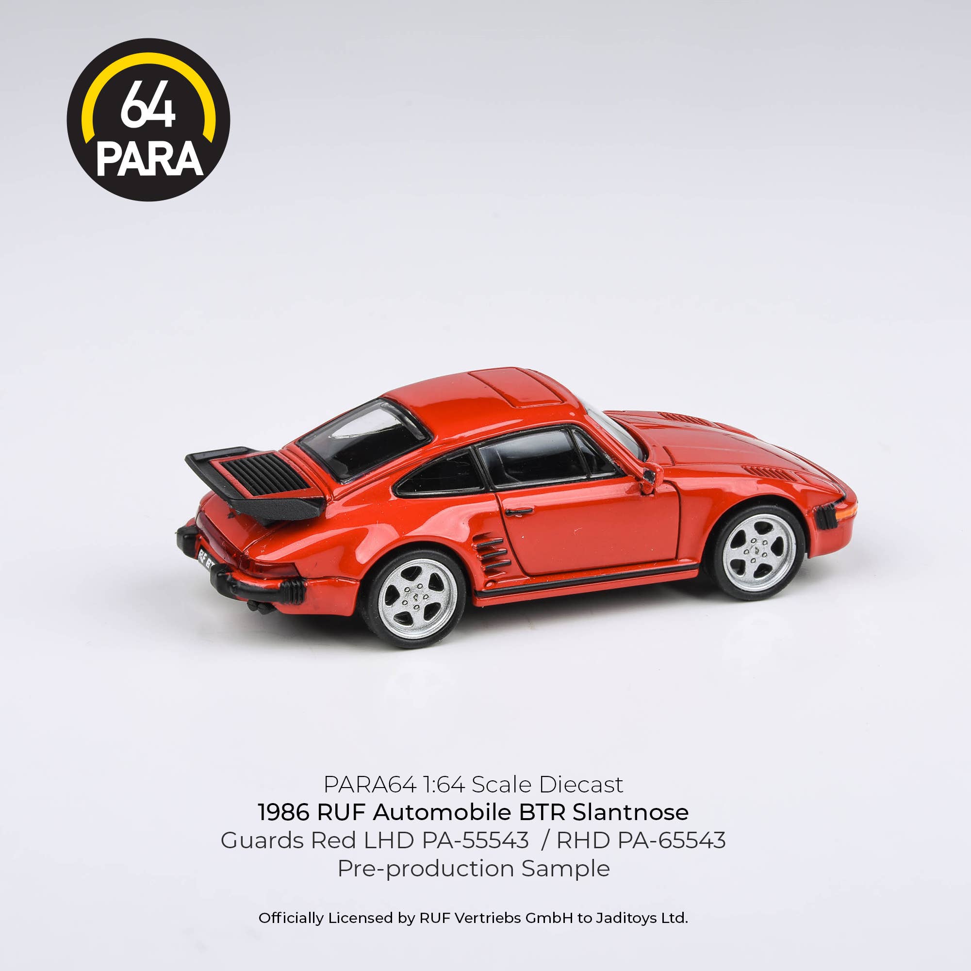 RUF BTR 1986 Slant Nose Guards Red RHD | HLJ.com