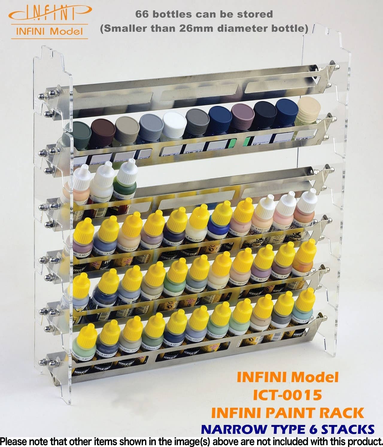 Paint Rack Narrow 6 Steps