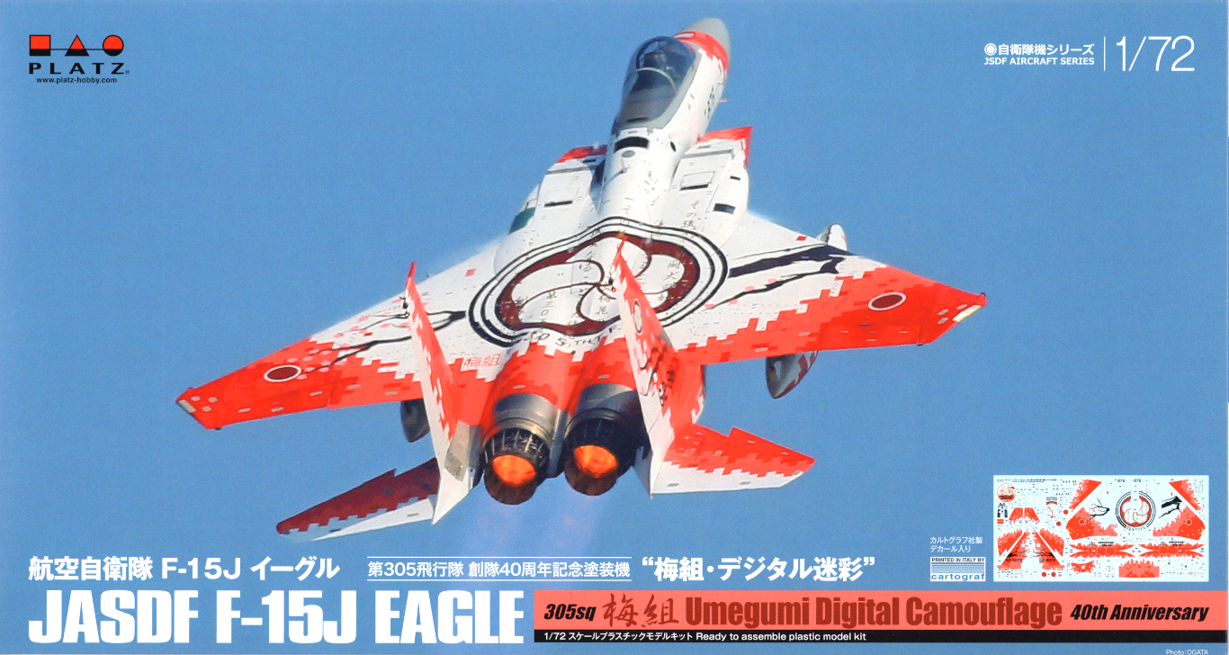JASDF F-15J Eagle 305th Tactical Fighter Squadron 40th Anniversary
