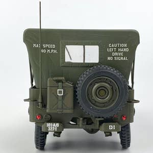 Kit Maquette Plastique Airfix - Camion Militaire Britannique 4 Tonnes 4x4 G.S - Échelle 1:76 - 45 Pièces