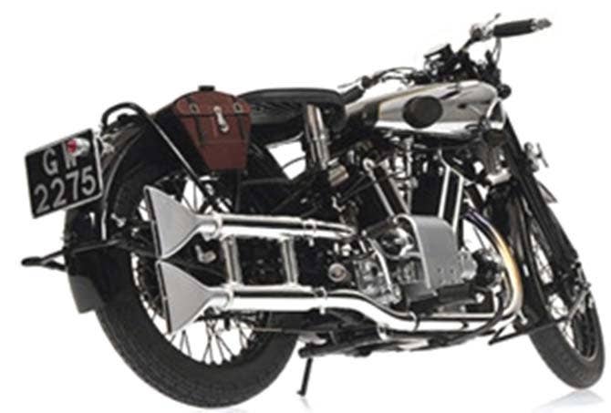 Brough Superior SS 100 T.E. Lawrence 1932 Black | HLJ.com