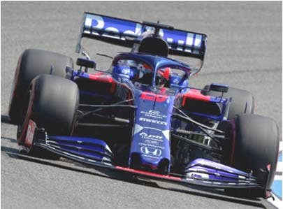Scuderia Toro Rosso Honda STR14 Daniil Kvyat German GP 2019 3rd