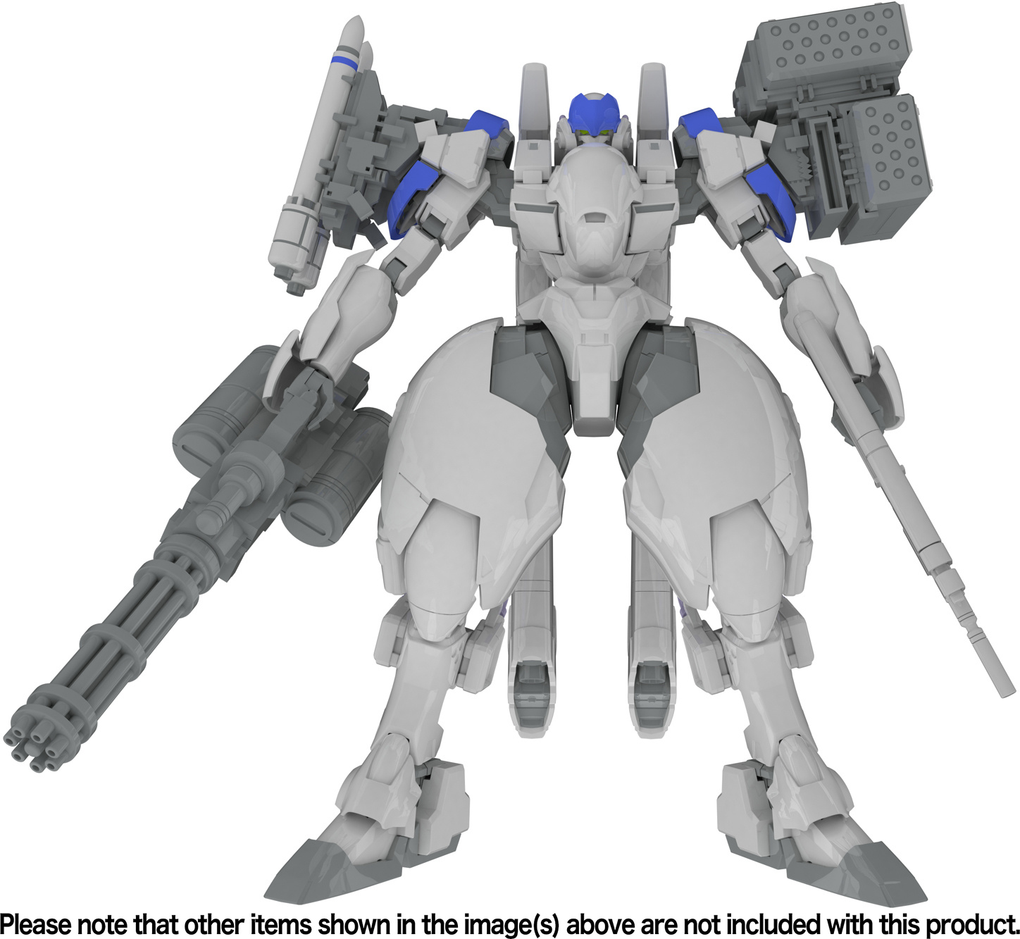 Military Mecha Shoulder Guns