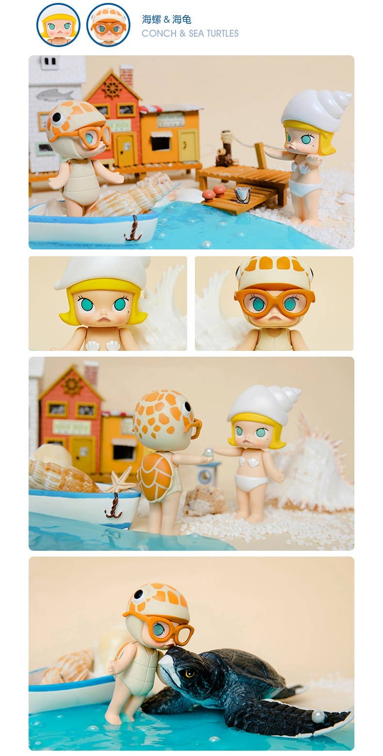 POPMART MOLLY Cute Sea Creatures Series 1 1Box 12pcs | HLJ.com