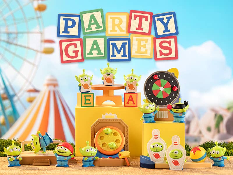 Disney/Pixar ALIEN PARTY GAMES Series Scene Set 1Box 8pcs | HLJ.com