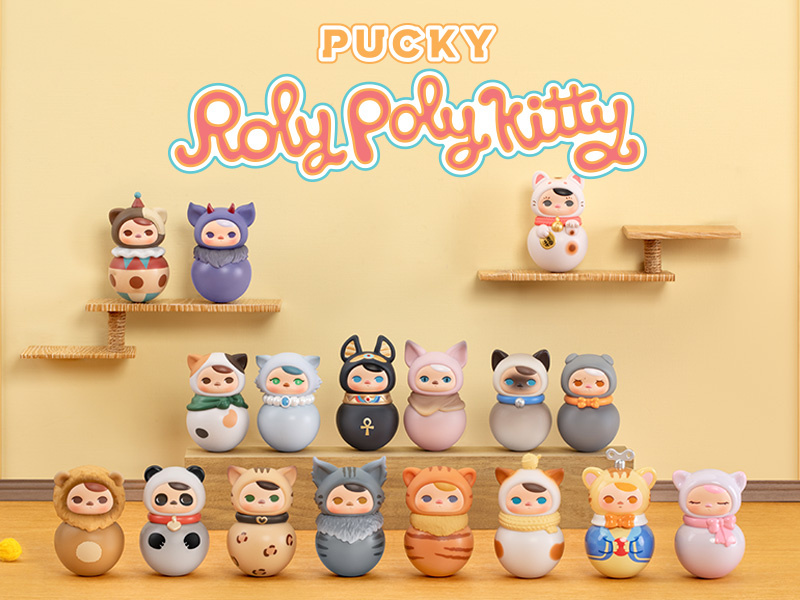 PUCKY Roly-Poly Kitty Series 1Box 16pcs | HLJ.com