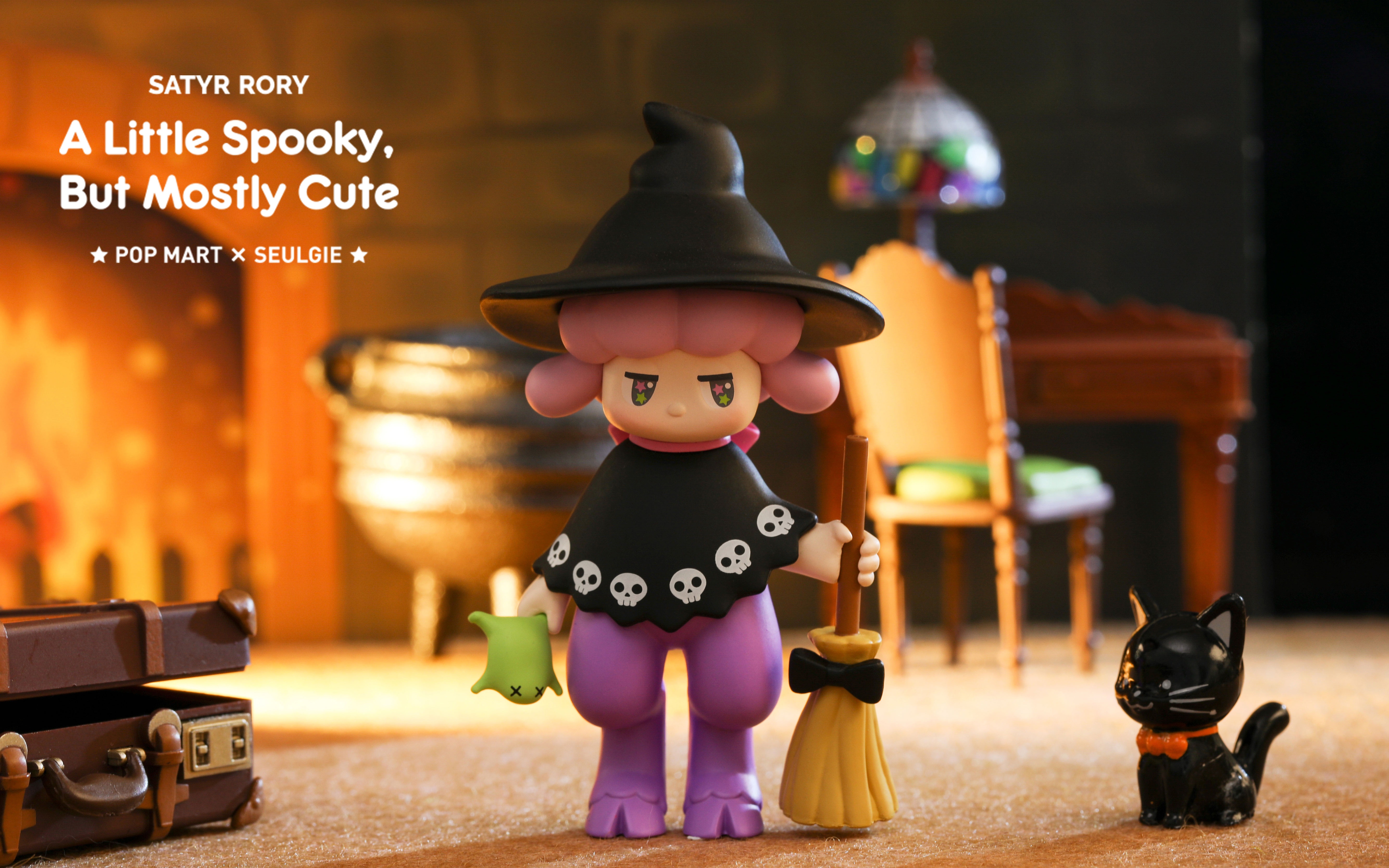 Popmart Satyr Rory Halloween Series: 1Box (12pcs)