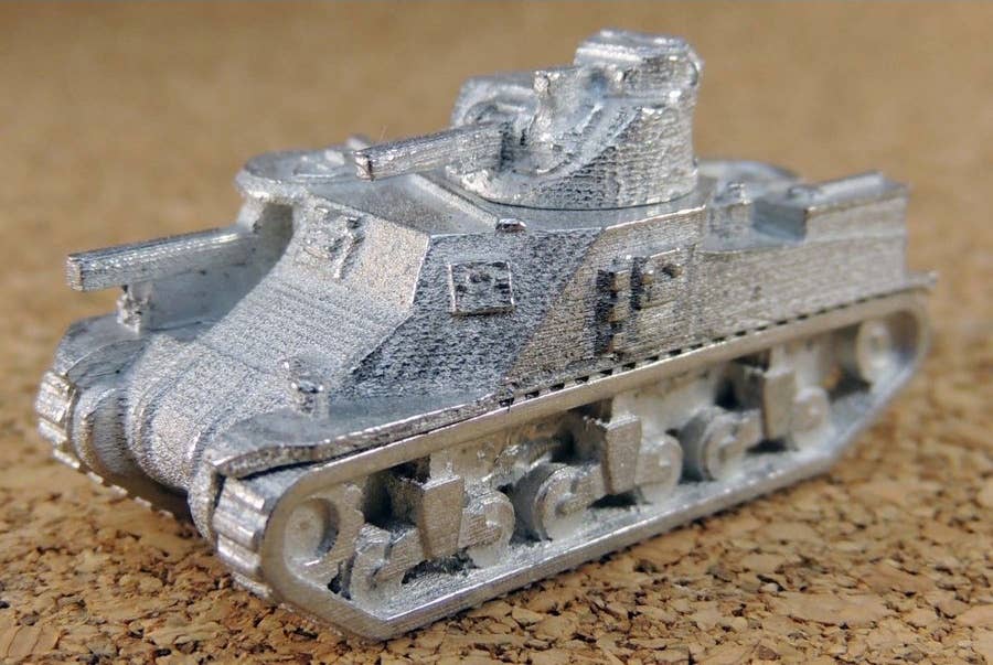 Micro Gallery M3 Medium Tank Lee Unpainted