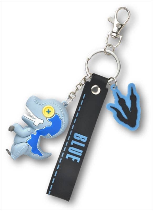 Jurassic World: Cutie1 Velociraptor Blue RubberKeychain | HLJ.com