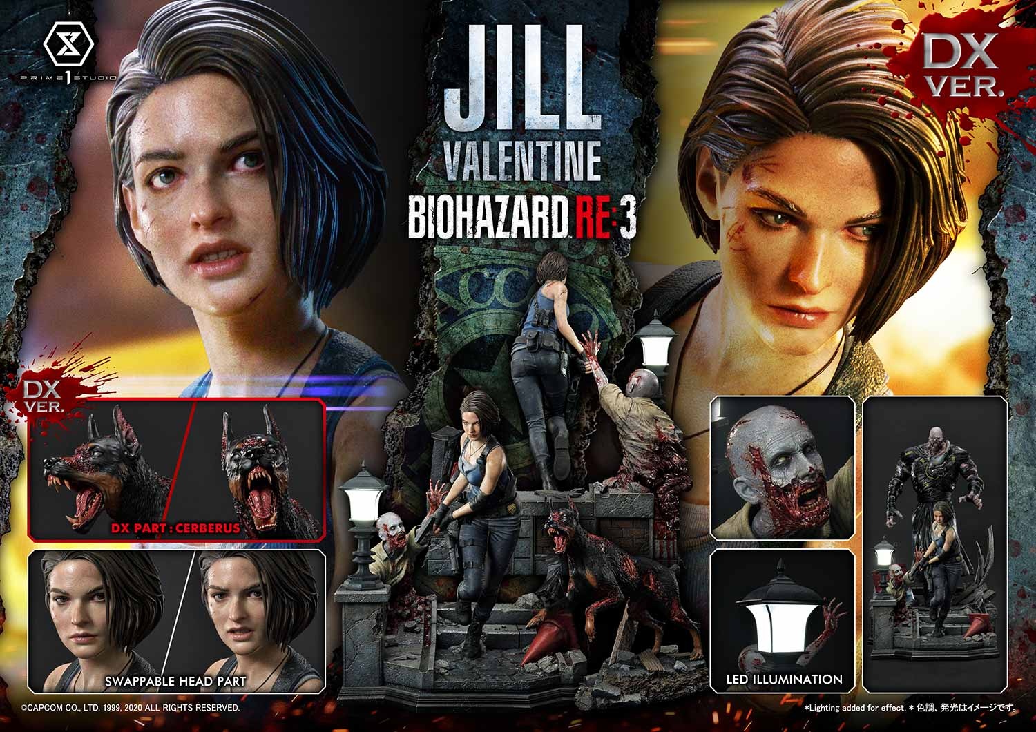 Ultimate Premium Masterline Resident Evil 3 Jill Valentine Deluxe