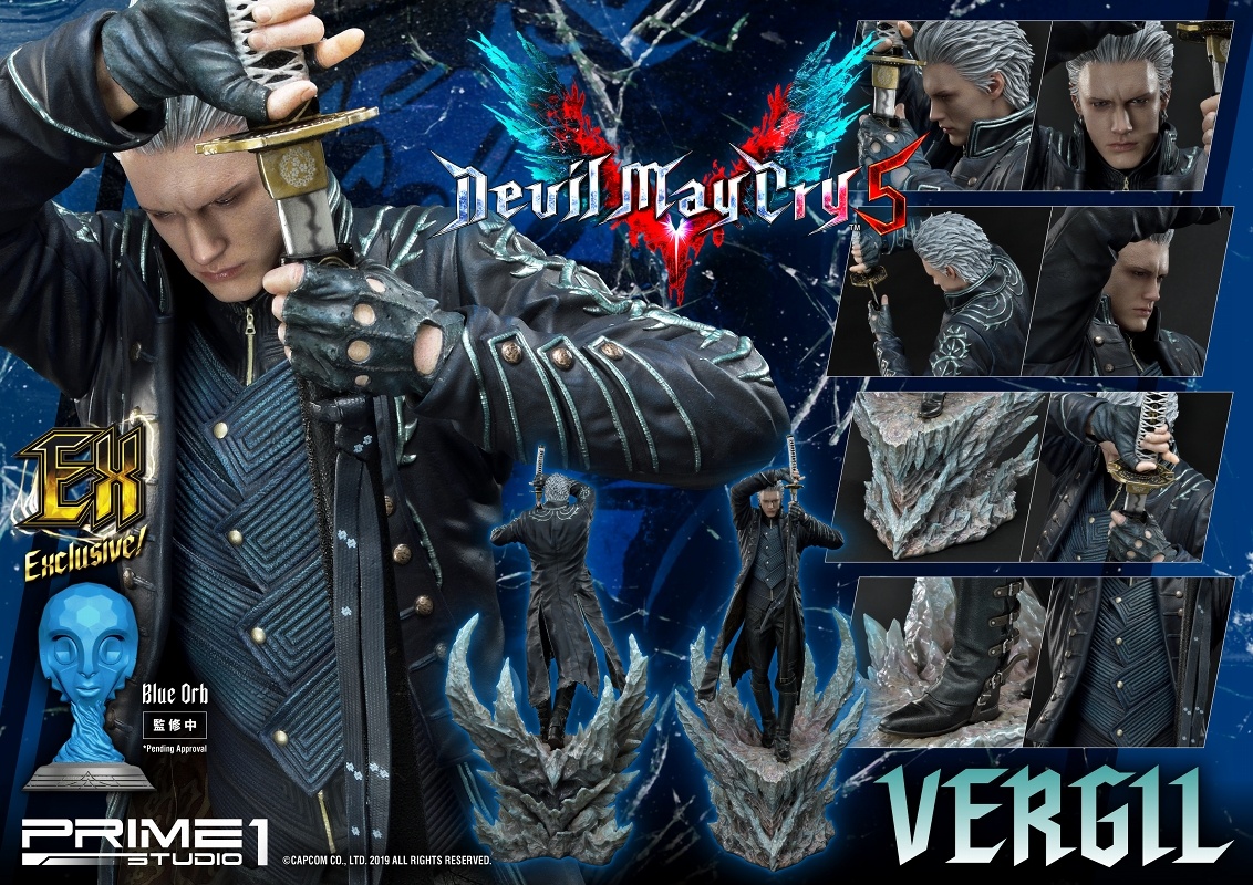 Vergil EX Color Limited Ver Devil May Cry Statue