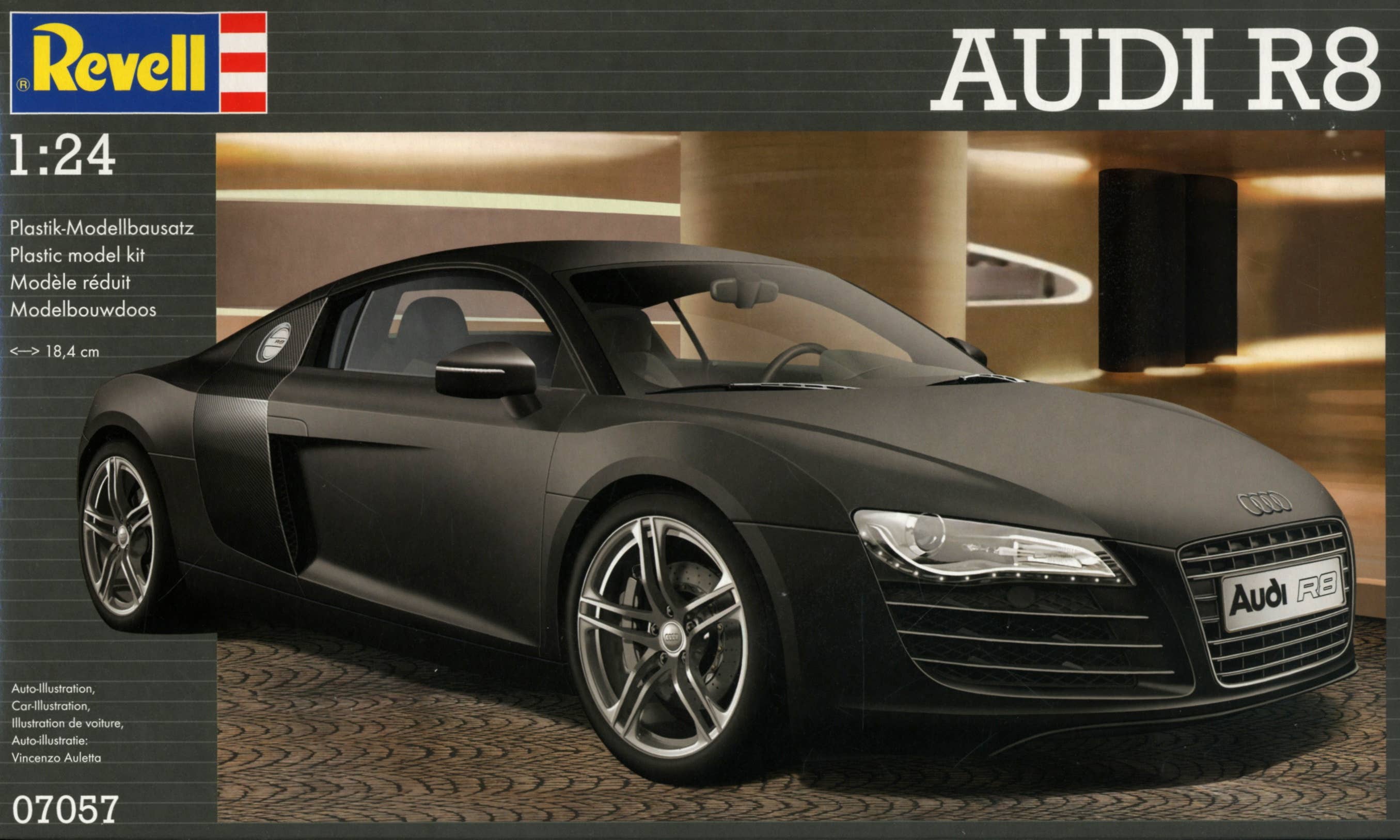 Audi R8 Scale Model Audi R8 (Matte Black) | HLJ.com