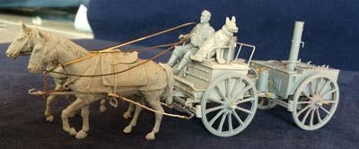 Hf.11 Große Feldküche German Horse Drawn Hf.11 Large Field Kitchen w/ Figure |RIICH MODELS|35013| 1:35