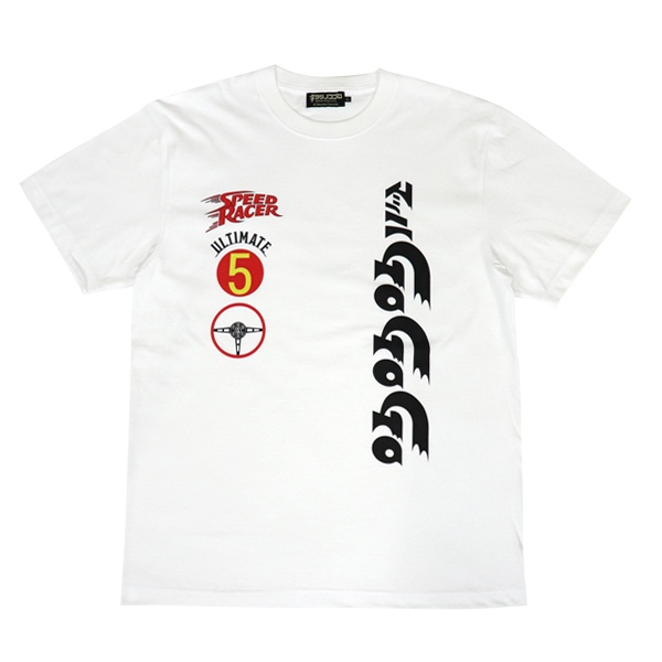Mach GoGoGo (Speed Racer): Racing T-shirt (White) M | HLJ.com