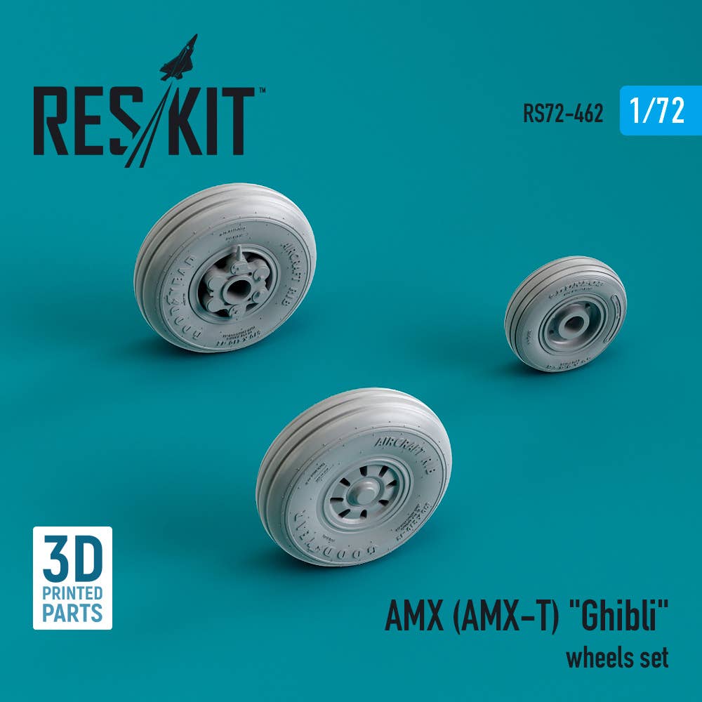 AMX (AMX-T) Ghibli wheels set (3D Printed) | HLJ.com