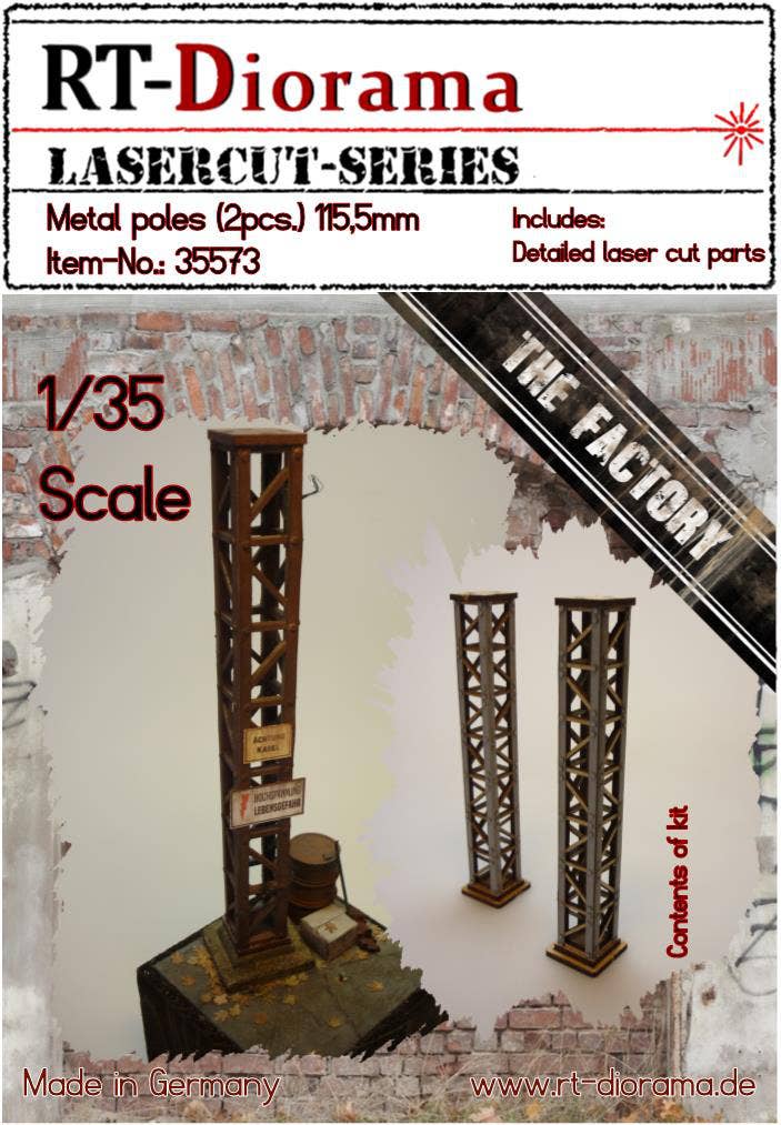 thumbnail image 2 of 4 Pack 35.5" Long Black Top Poles - 1" Diameter, 1.2mm Thick Steel For Shelving 2 of 6