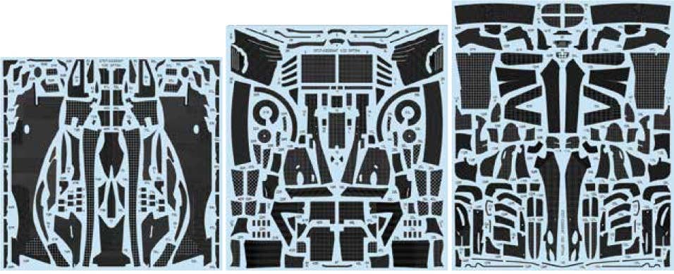 Studio27 1/20 Carbon pattern decal for Ferrari SF70H F1 Studio27 1/20 Carbon pattern decal for Ferrari SF70H F1